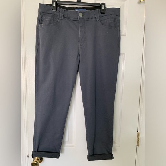 NWOT Democracy Ab Solution Capri Skinny Pants Size 16 - Picture 1 of 4